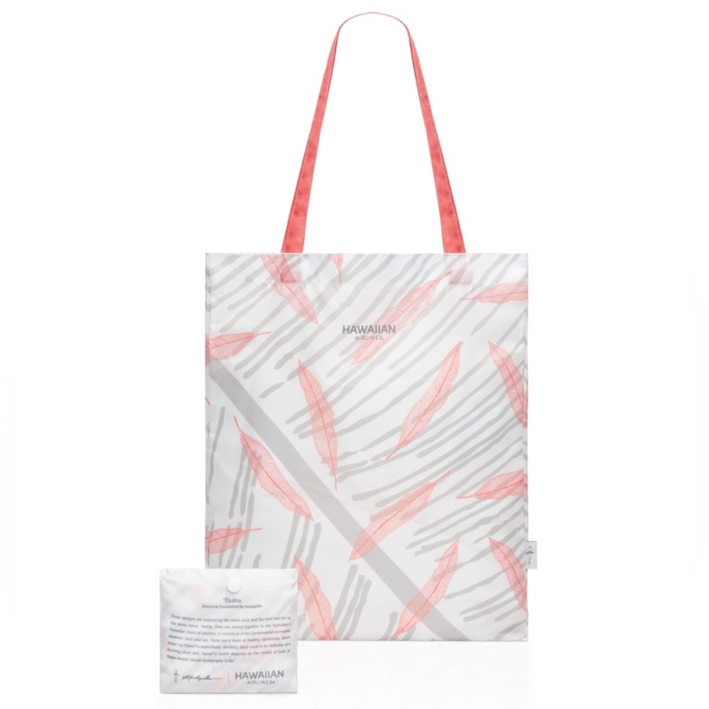 Hawaiian Airlines x Kealopiko ‘Ēkaha Reusable Tote Bag
